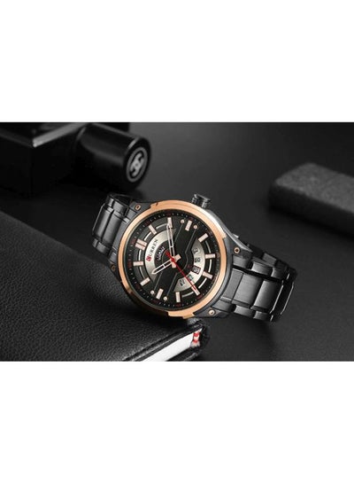 Men's Water Resistant Analog Watch WT-CU-8319-B