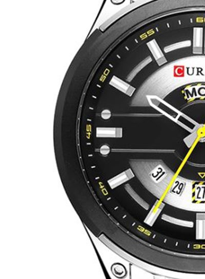 Men's Water Resistant Analog Watch WT-CU-8319-SL