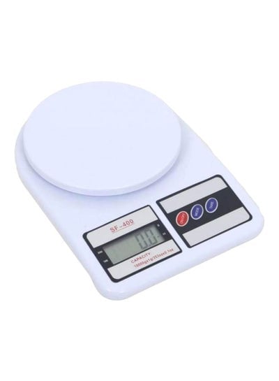 Weighting LCD Scale White