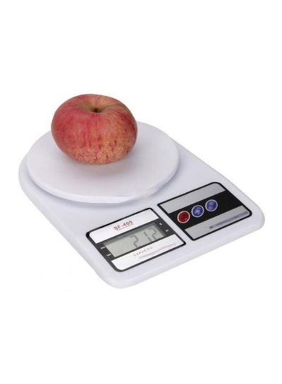 Weighting LCD Scale White