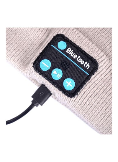 عصابة رأس رياضية بلوتوث باللون الرمادي