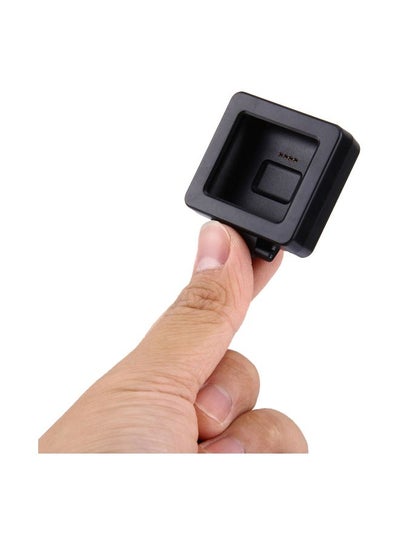 كابل شحن USB لساعة Fitbit Blaze الذكية باللون الأسود