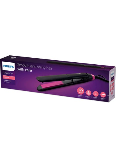 StraightCare Essential Thermo Protect Straightener BHS375/03, 2 Years Warranty Black/Purple