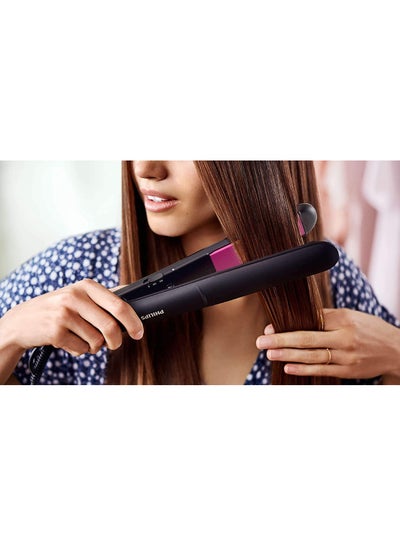 StraightCare Essential Thermo Protect Straightener BHS375/03, 2 Years Warranty Black/Purple