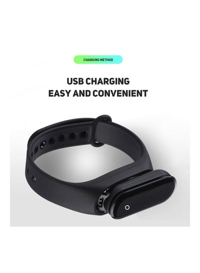 110.0 mAh M4 Fitness Tracker Black