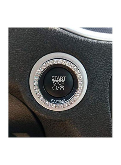 Auto Engine Stop Knob Decorative Crystal