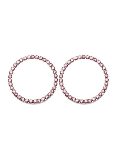 2-Piece Auto Engine Knob Decorative Crystal