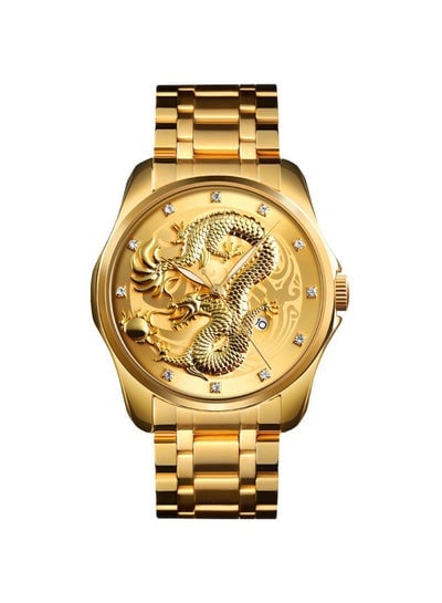 Men's Water Resistant Analog Watch 9193