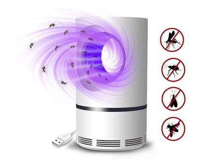 Electric Mosquito Killer Lamp White/Purple 12x21.5x12cm