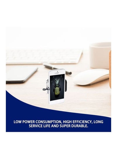 Cell Phone Clip Holder Bracket Black/Silver