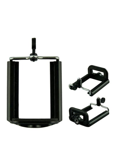 Mobile Phone Tripod Mount Adapter Black/Silver