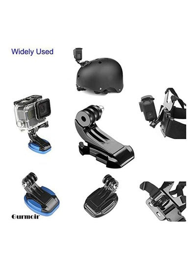 22-Piece Mount Set For GoPro Black/Red