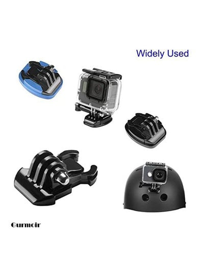 22-Piece Mount Set For GoPro Black/Red