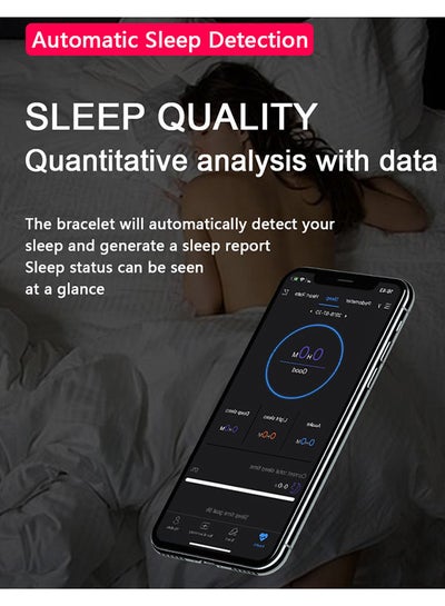 110.0 mAh M5 Intelligent Wristband Black