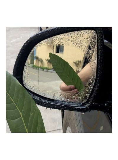 2-Piece Waterproof Car Rearview Mirror Protective Film