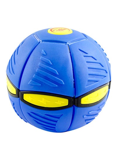 كرة سحرية للتشوه الطائر UFO مع ضوء LED وموسيقى 15.5x15.5x15.5 سم