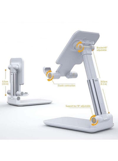360-Degree Universal Mobile Stand White