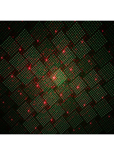 جهاز عرض ليزر صغير LED باللونين الأحمر والأخضر وإضاءة المسرح بقابس أمريكي باللون الأزرق