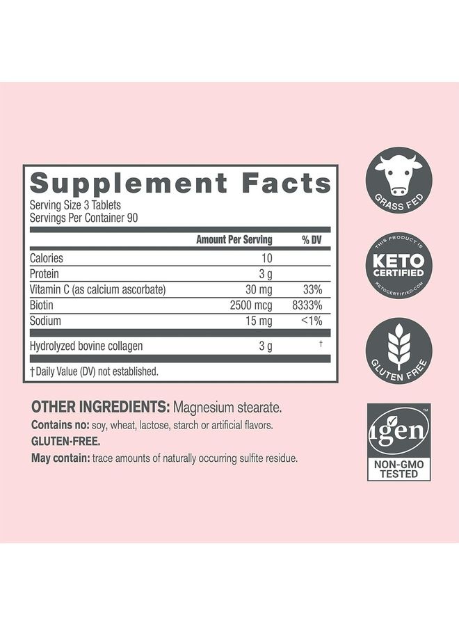NEOCELL Super Collagen C Plus Biotin 180 Tabs