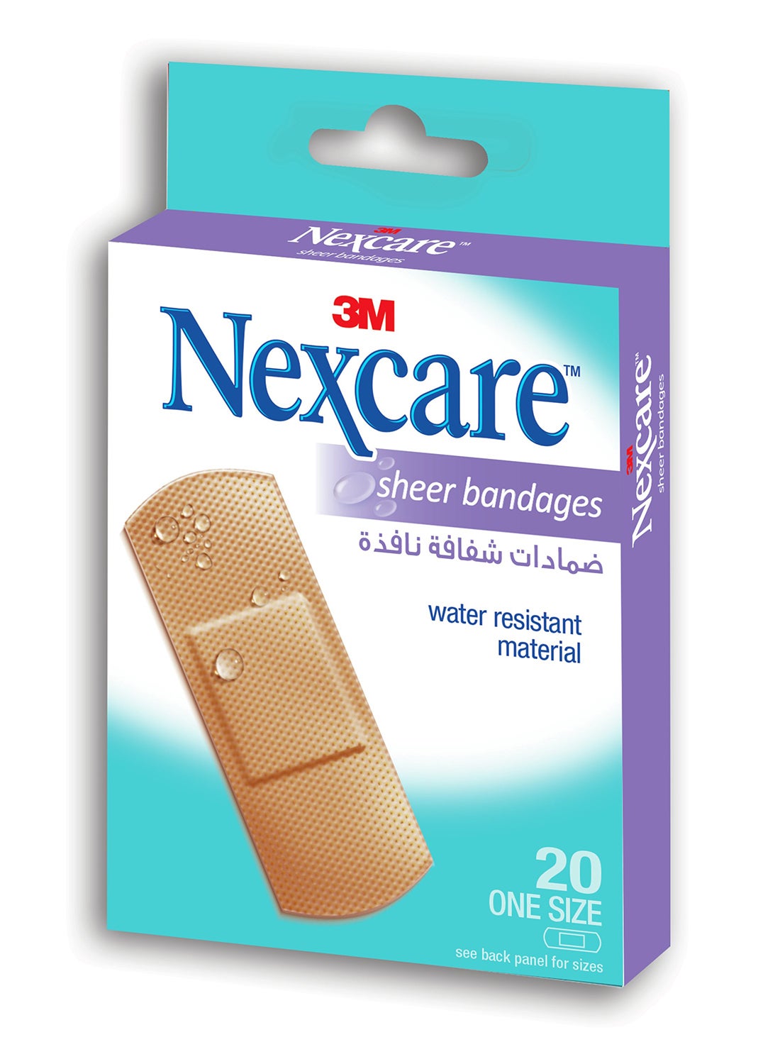Nexcare Sheer Bandages 20 Piece