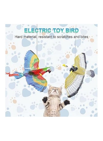 Electronic Simulation Flying Bird Interactive Toys for Cats
