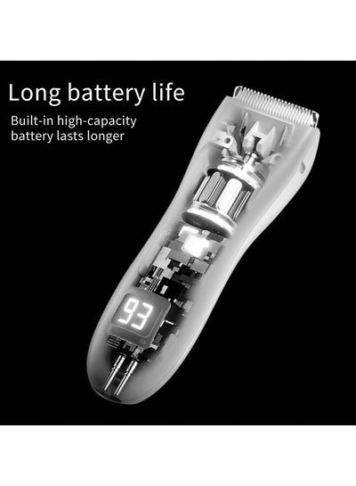 ماكينة حلاقة الشعر المقاومة للماء، ماكينة حلاقة شعر احترافية من pritech، شاشة LCD، ماكينة كهربائية كهربائية صغيرة للرجال، ماكينة تشذيب شعر العانة