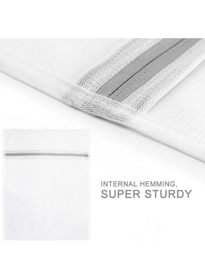 3 Pieces 50cm*60cm Durable and Reusable Wash Bag Travel Organization Bag for Garment, Bath Towels, Bed Sheet