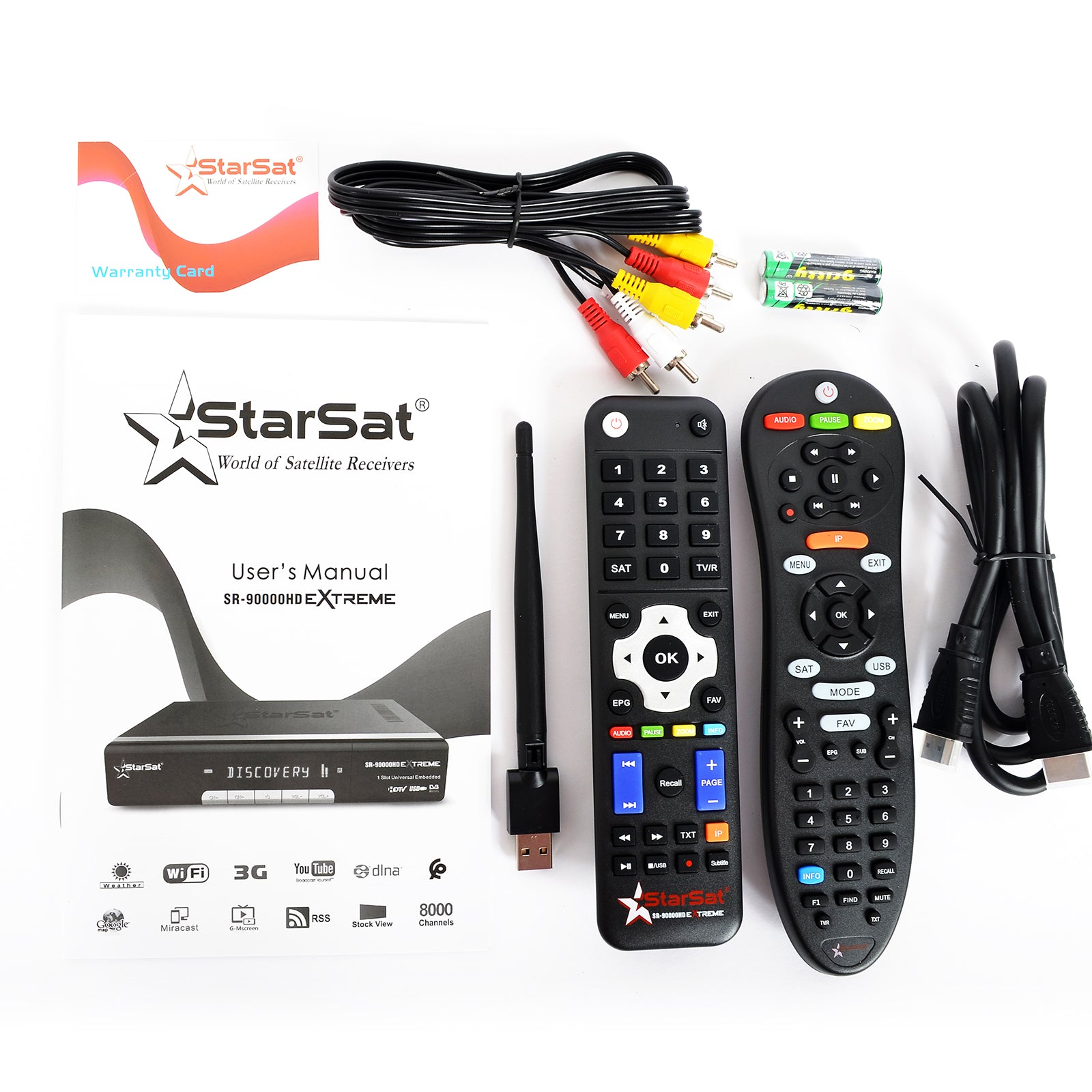 StarSat SR-90000HD EXTREME Receiver