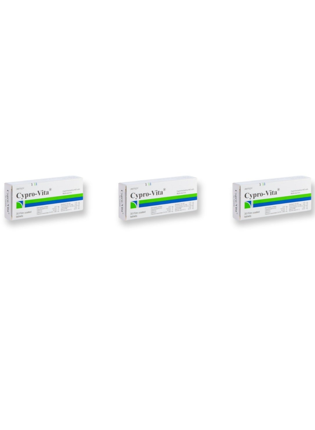 Cypro Vita 30 Tablets 3PCS