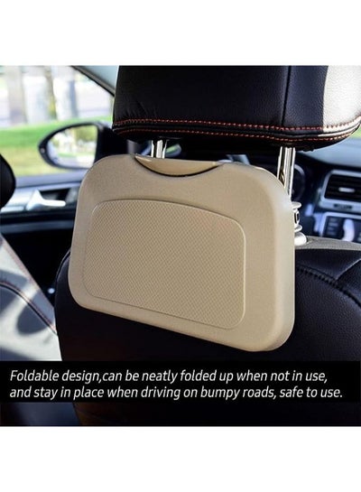 منظم السيارة الخلفي متعدد الوظائف مع صينية تثبيت على المقعد الخلفي