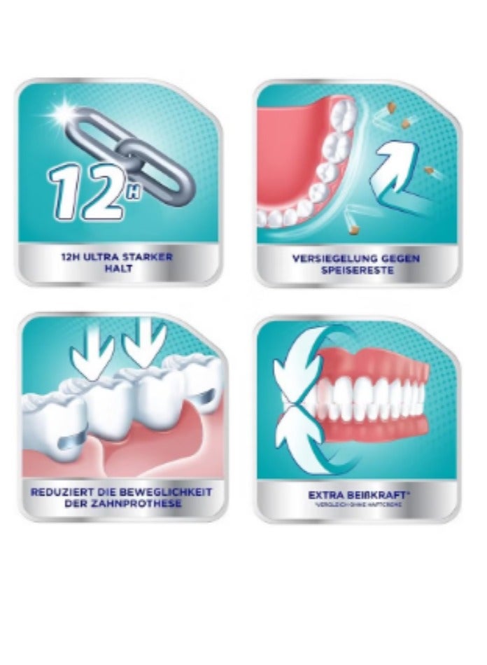 COREGA 2 Pack of Corega Strong Hold All Day Long Denture Adhesive Flavor-Free Cream 40G