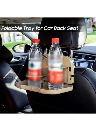 منظم السيارة الخلفي متعدد الوظائف مع صينية تثبيت على المقعد الخلفي