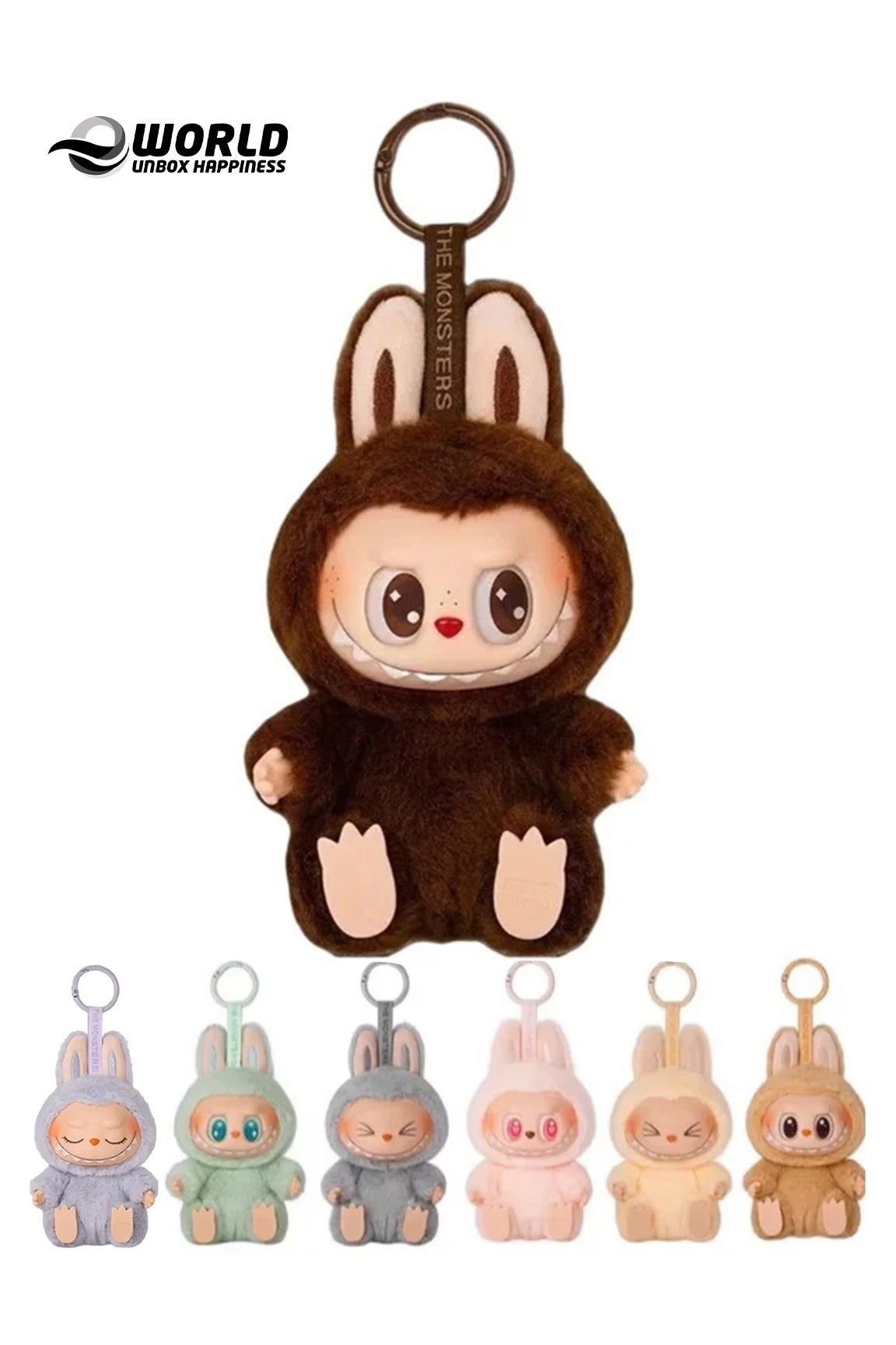 Macaron Series Blind Box Keychain – 1 Box, Designer Collectible Multicolor Soft Toy Figure for Adults, Kids & Toy Collectors