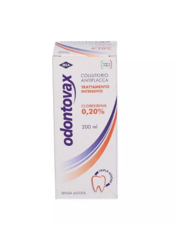 Odontovax - Anti-Plaque Mouthwash 0.20% 200ml