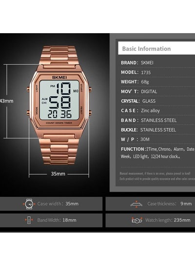 Military Sport Watches Waterproof Men Watches Top Brand Watch Electronic LED Digital Watch Men Relogio Masculino SKMEI 1735