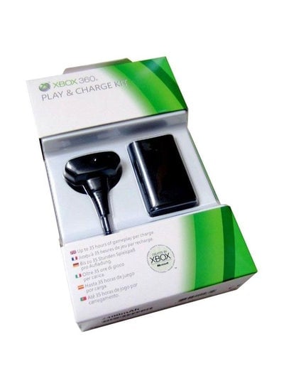 1Pcs Play And Charge Kit For Xbox 360 (Black)
