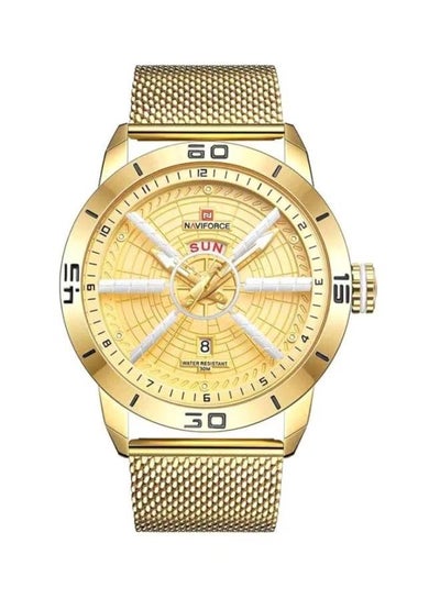 Men's WT-NF-9155-GO Stainless Steel Analog Watch - Gold
