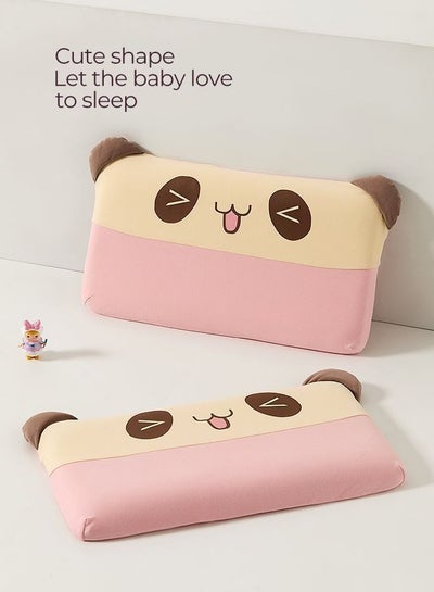 وسادة من الإسفنج الذكي مع غطاء تبريد - وسادة ناعمة ومسطحة ورفيعة للأطفال الصغار