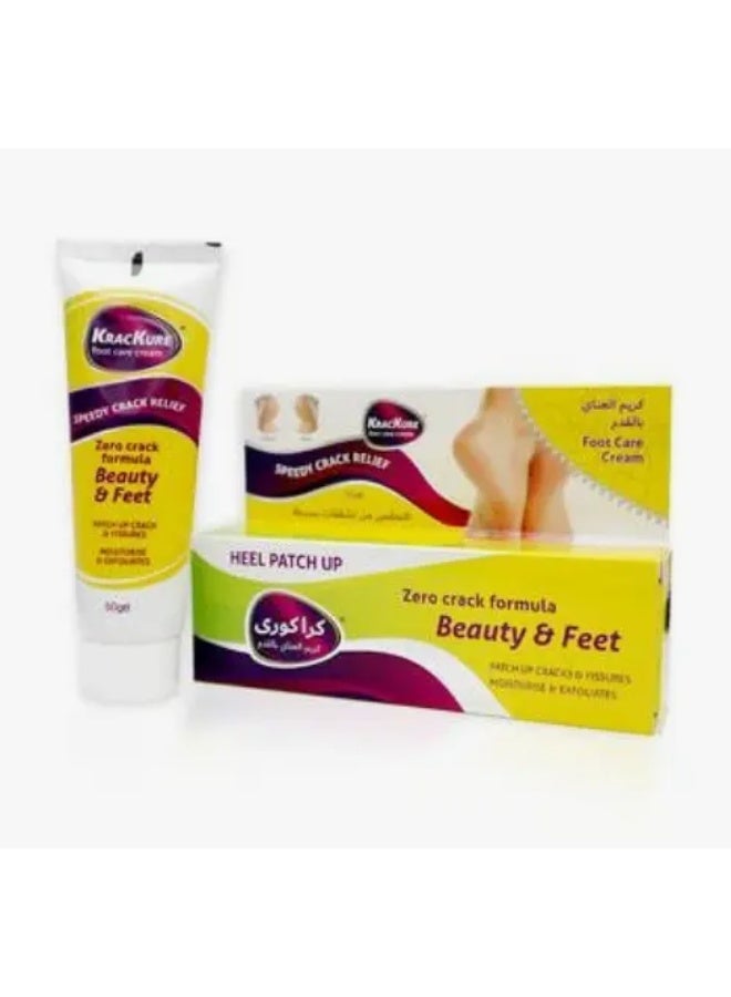 Krac Kure Foot Care Cream Heel Patch Up, 50G