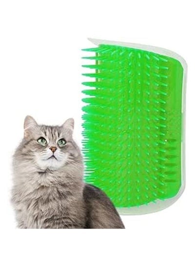 Cat Self Grooming Brush - Face Scratcher And Massage Comb
