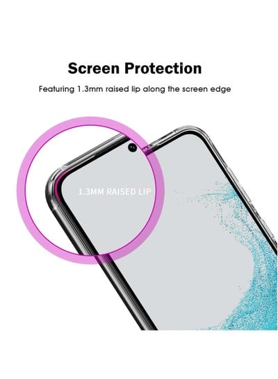 Samsung Galaxy S23 Plus Case Anti-Yellowing Military Drop Protection and Shockproof Protective Slim Thin Cover Phone Cover for Galaxy S23 Plus