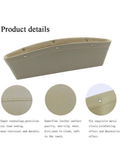 2 Pieces Car Seat Gap Organizer