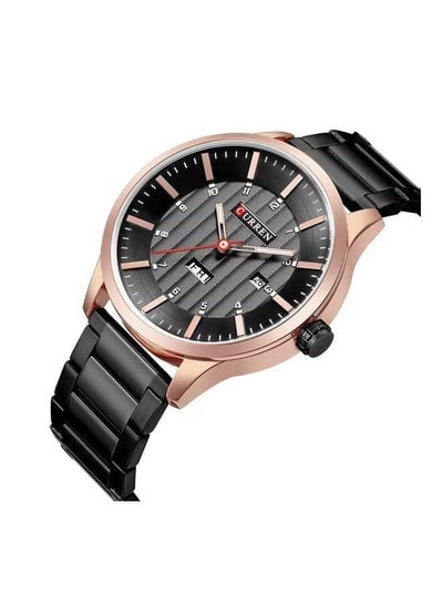 Men's WT-CU-8316-RGO Water Resistant Analog Watch