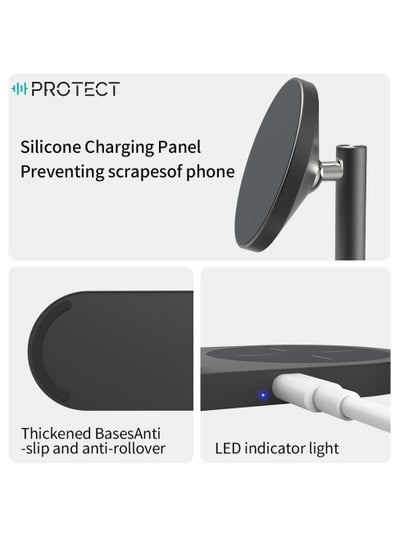 X23 PRO 3 in 1 Magnetic Phone Stand Wireless Charger