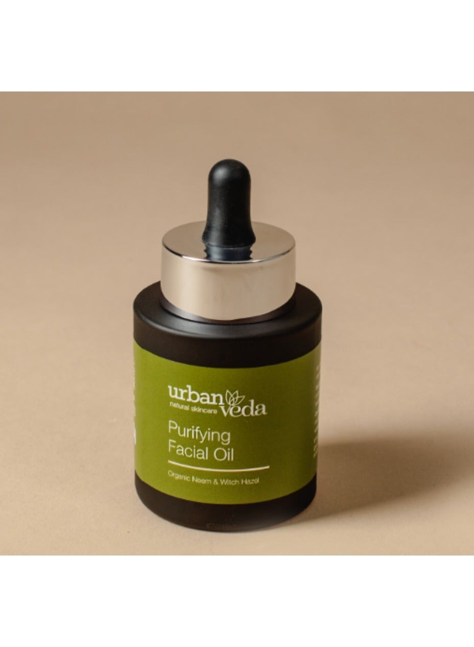 Urban Veda Purifying Neem & Tea Tree Facial Oil 30ml