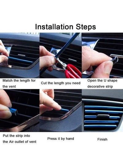 Car Air Conditioner Outlet Vent Trim Strip