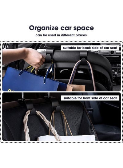 4 قطع خطافات مسند رأس مقعد السيارة للسيارة