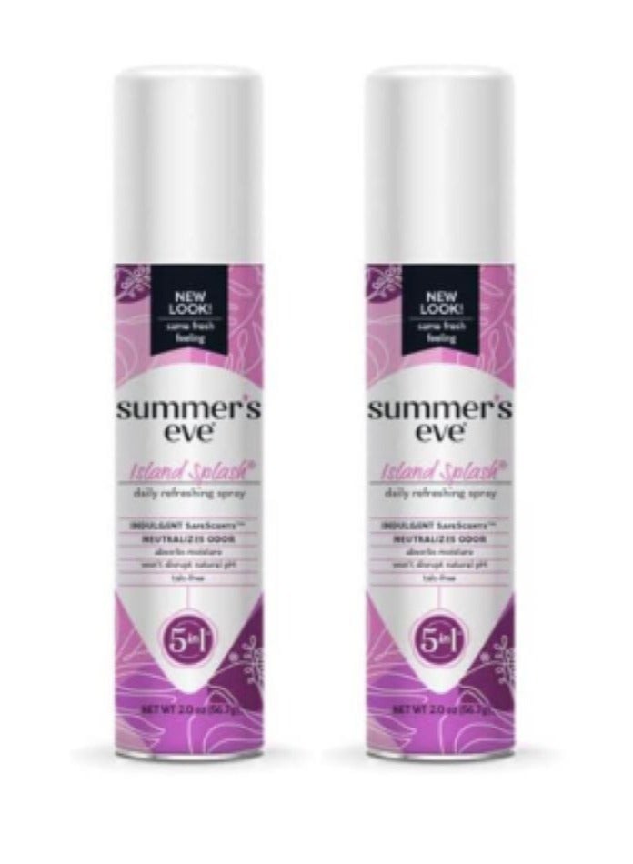 Island Splash Freshening Deodorant Spray 56.7G 2PCS