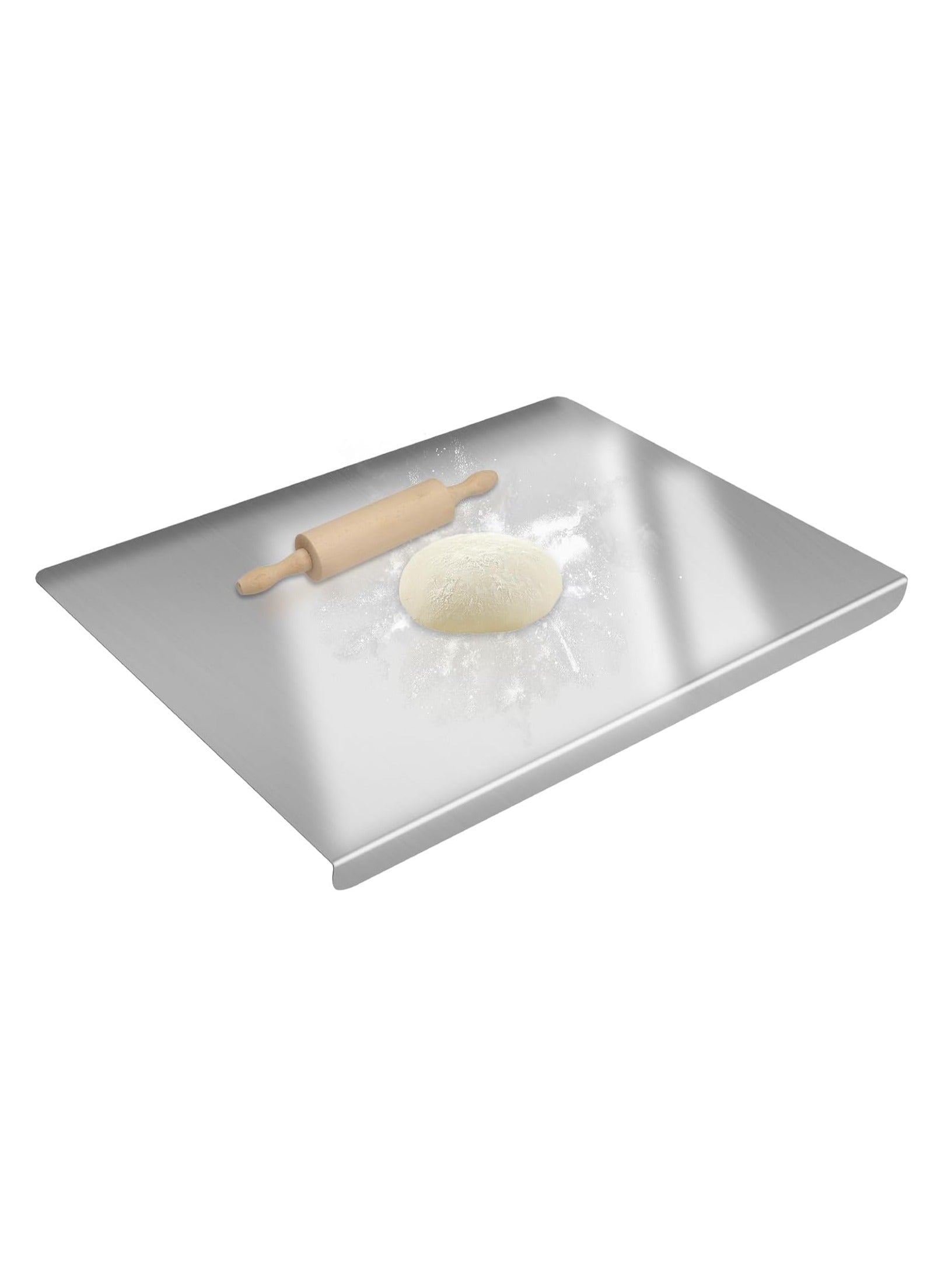 Eworld 3-Piece Plastic Cutting Board Set – Non-Slip Kitchen Chopping Boards with Juice Grooves, Garlic/Ginger Grinder, BPA-Free, Dishwasher Safe 40*50cm