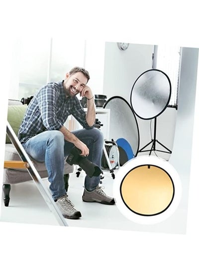 Double-sided Reflector Reflectors Camera Accessories Camera Reflective Board Foldable Light Diffuser Board Photography Light Diffuser Nylon Silver Photography Accessory